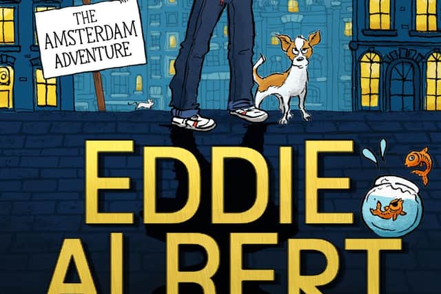 Book cover of Eddie Albert AnD The Amazing Animal Gang by Paul O'Grady