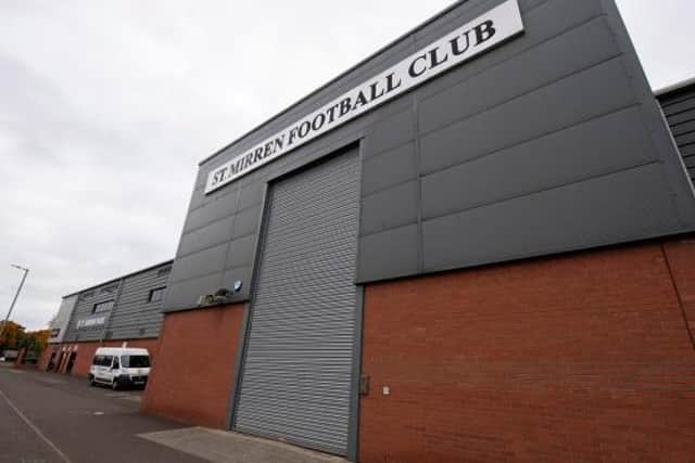 St Mirren Park as the Premiership tie between St Mirren and Motherwell is postponed due to coronavirus cases. (Photo by Craig Foy / SNS Group)