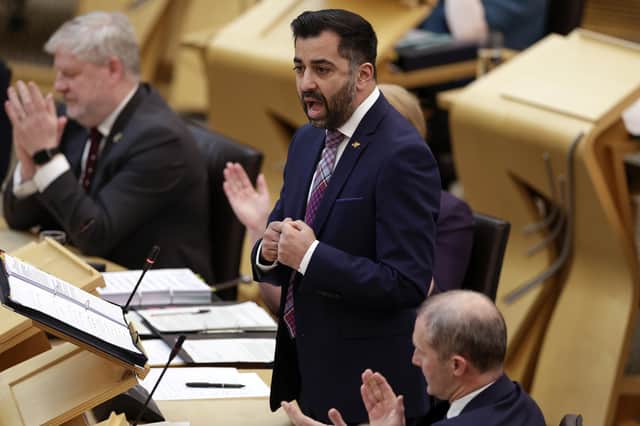 Humza Yousaf has said there has been 'a lot of disinformation' about the effect of the Hate Crime Act (Picture: Jeff J Mitchell/Getty Images)