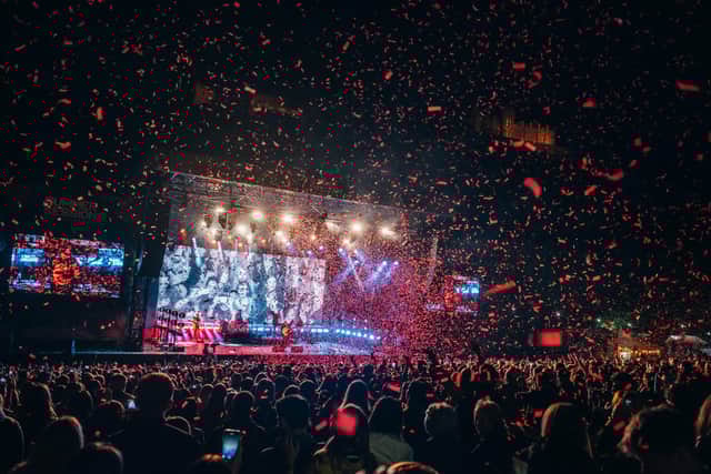 Music events have been staged in Princes Street Gardens since 1877. Picture: Ryan Johnston