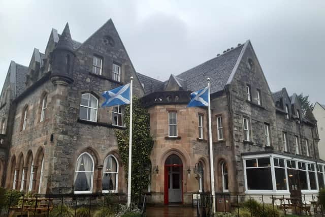 The hotel was built in 1877.