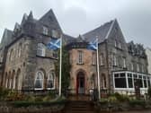 The hotel was built in 1877.