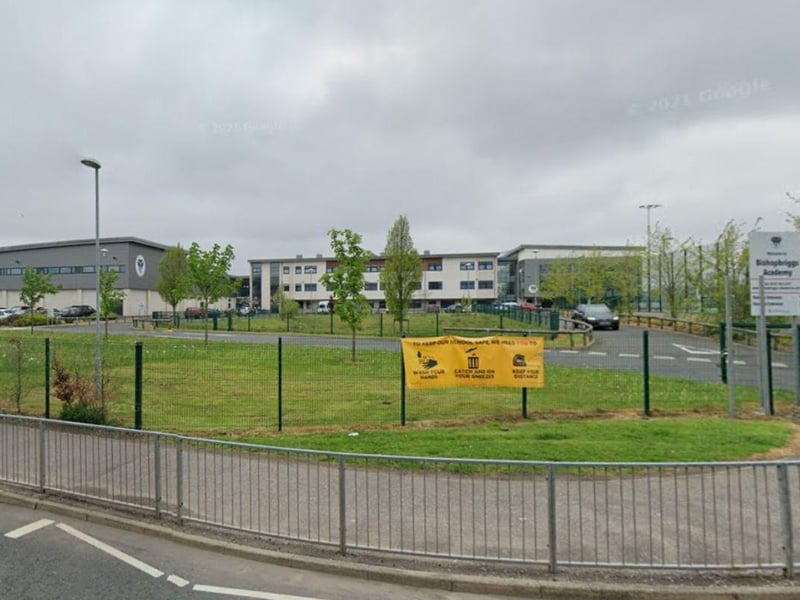 At Bishopbriggs Academy, in East Dunbartonshire, 69 per cent of pupils left with at least five Highers in 2022. This is 16 percentage points better than its virtual comparator.