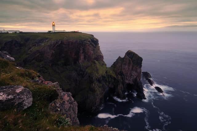 Cape Wrath lighthouse is on the north west tip of mainland Scotland. Picture: Ian Cowe/Northern Lighthouse Board