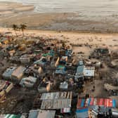 The devastation caused by Cyclone Idai, seen in the Praia Nova neighbourhood of Beira, Mozambique, was widespread, also affecting Madagascar, Zimbabwe and Malawi. More than 1,300 people were killed (Picture: Guillem Sartorio/AFP via Getty Images)