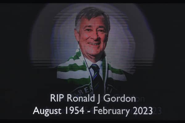 Ron Gordon's family vow to build on the work at Hibs. (Photo by Mark Scates / SNS Group)