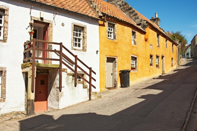 Culross in Fife is considered one of Scotland's most "spellbinding" villages. With sea views, cobbled streets, and period charm, all within an hour's drive of Edinburgh or Glasgow. Average house price: £177,000