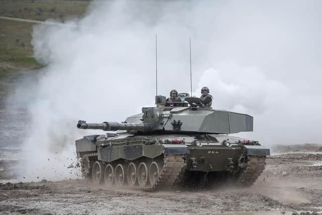 A Challenger II Main Battle Tank will be sent to Ukraine along with German Leopard 2 battle tanks to bolster Kyiv's forces in their fight against Russia.