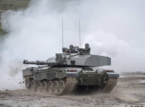 A Challenger II Main Battle Tank will be sent to Ukraine along with German Leopard 2 battle tanks to bolster Kyiv's forces in their fight against Russia.