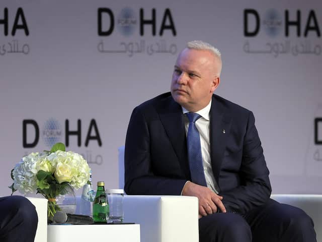 Anders Opedal, president of Norwegian state-owned energy company Equinor, has warned bills are likely to stay high (Picture: Karim Jaafar/AFP via Getty Images)