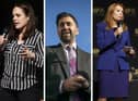 SNP leadership candidates Kate Forbes, Humza Yousaf and Ash Regan