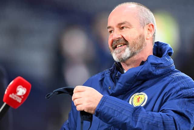 Scotland head coach Steve Clarke has allowed his players to return home ahead of Euro 2020. (Photo by ANDY BUCHANAN/AFP via Getty Images)