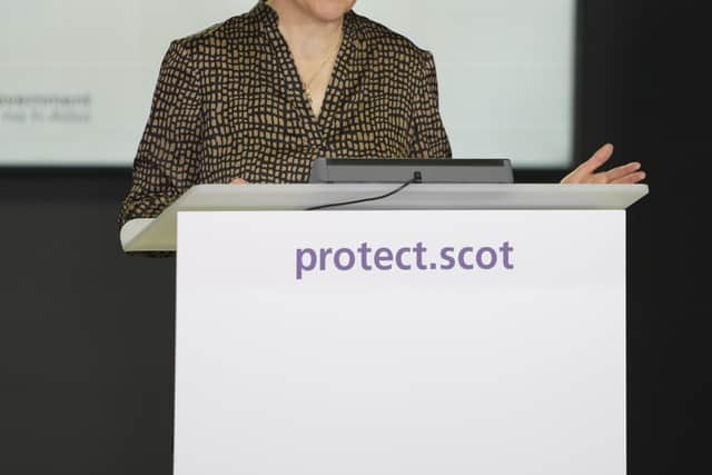 The First Minister warned that the virus is spreading again in Scotland