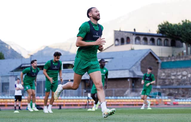 Martin Boyle is expected to be given a start as Hibs look to overturn a 2-1 deficit against Inter Club d'Escaldes.