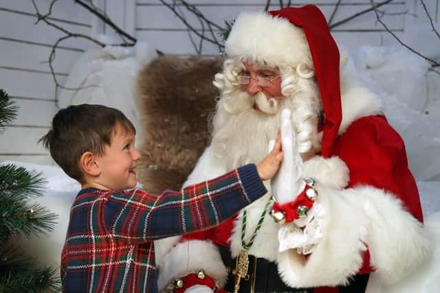 Santa's Grotto at Dobbies