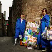 Cris Peploe, Claudia Cawthorne and Martha Haskins launch the Edinburgh Festival Fringe programme. Picture: Peter Dibdin