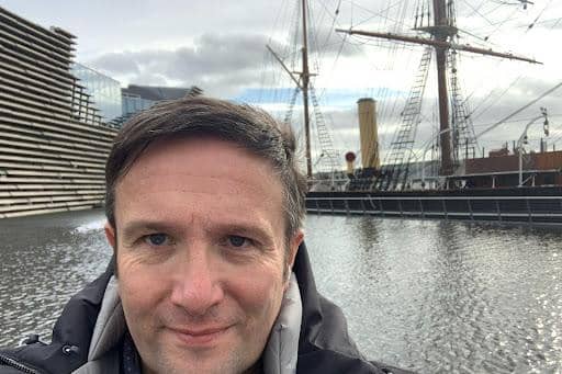 Shaun Milne stops in on day three of his road trip