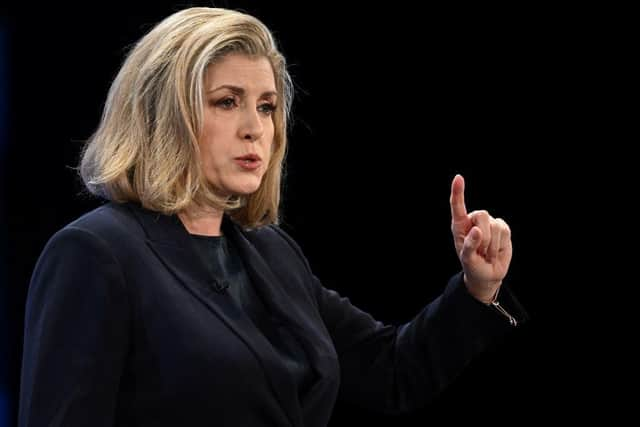 Penny Mordaunt attacks SNP's record in Scotland to tune of 'The 12