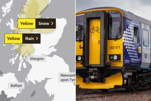 Travel disruptions expected as yellow weather warning issued.