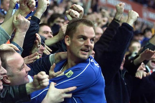 Ronald de Boer will feature for the Rangers legends team, captained by Barry Ferguson. (Picture: SNS)