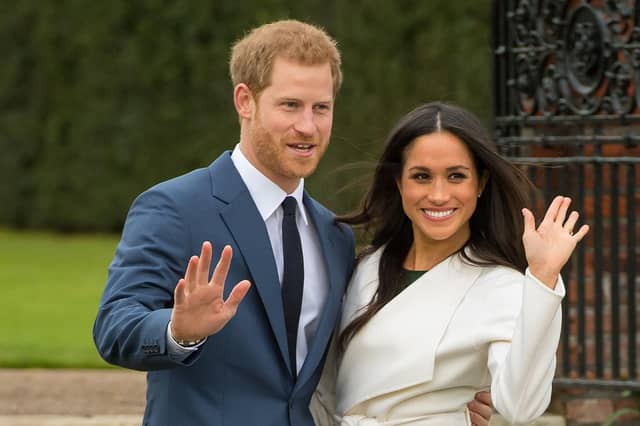 Prince Harry and Meghan Markle.