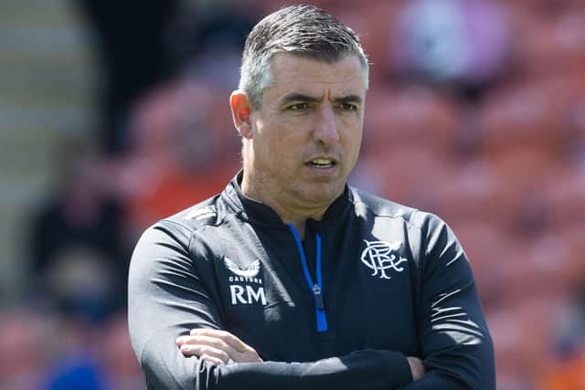Rangers assistant coach Roy Makaay has been granted compassionate leave. (Photo by Craig Foy / SNS Group)