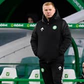Celtic manager Neil Lennon looks on during the 2-1 defeat to St Mirren at Celtic Park on January 30, 2021 (Photo by Rob Casey / SNS Group)