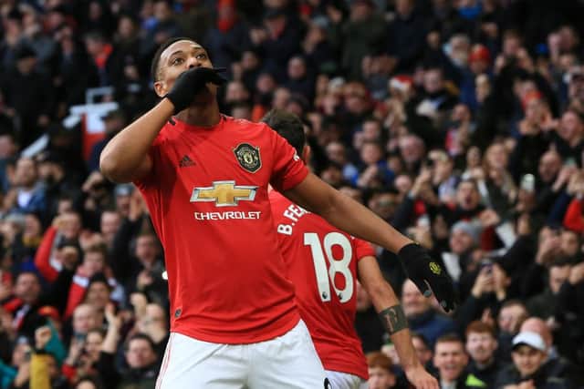 Anthony Martial scored the opening goal in the Manchester Derby (Getty Images)