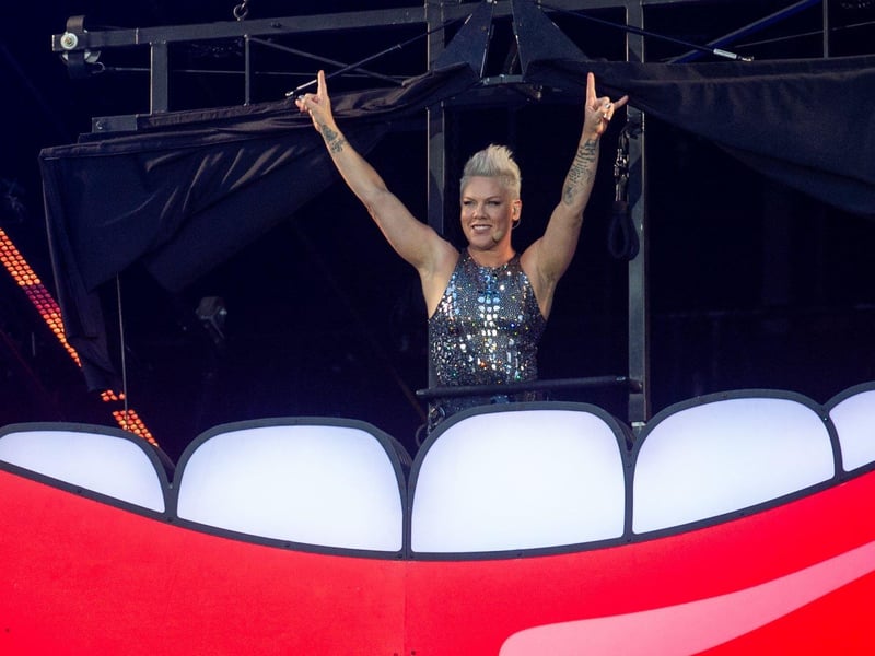 P!nk Summer Carnival Tour in Glasgow