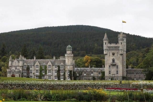 Rangers at the Balmoral Estate have found discarded waste and wipes near trails.