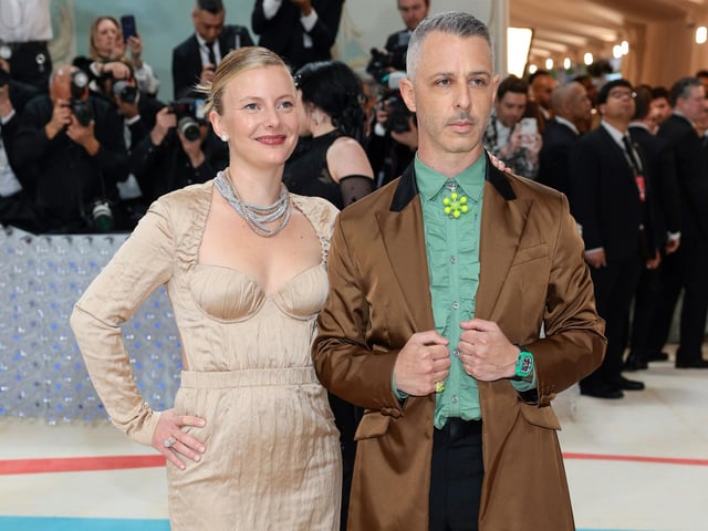 Psychiatrist and filmmaker Emma Wall and her husband Succession star Jeremy Strong.