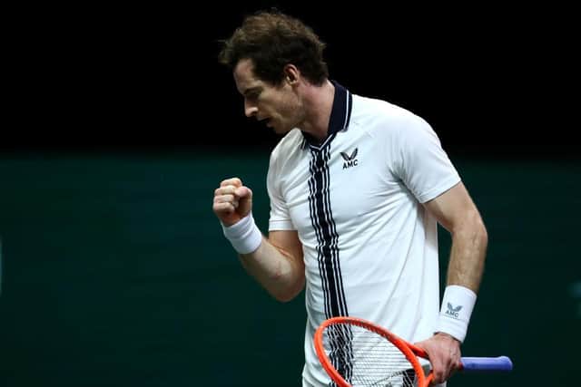 Andy Murray. (Photo by Dean Mouhtaropoulos/Getty Images)