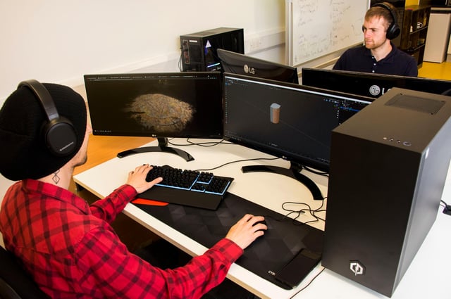 Founded in early 2020, Primordial Games has staff in Dundee and Oakland, California, and is preparing to welcome two more team members in the coming months. Picture: Alan Richardson