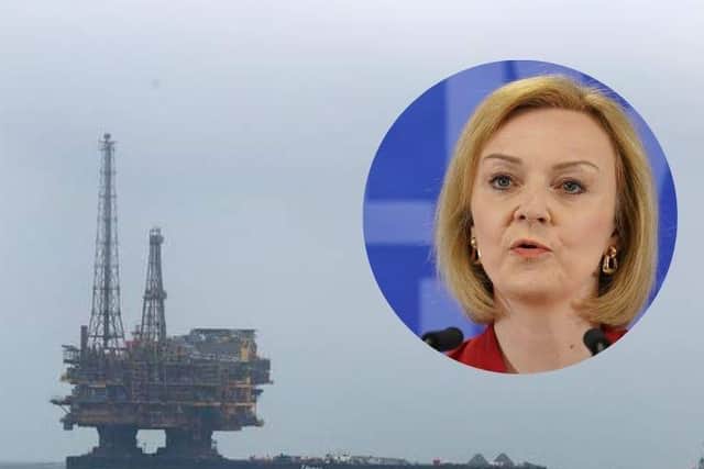 Liz Truss will support new oil and gas drilling in the North Sea if she wins the keys to Downing Street, it has been reported.