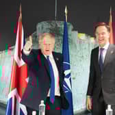 Prime Minister Boris Johnson holds a bilateral meeting with his Dutch counterpart Mark Rutte during the Nato summit in Madrid. Picture: Stefan Rousseau - WPA Pool/Getty Images