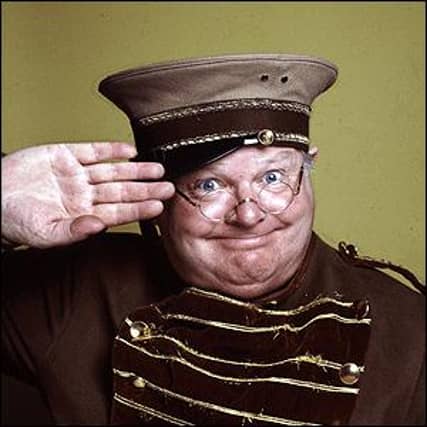 From beyond the grave Benny Hill has returned to our screens. PIC: Contributed.
