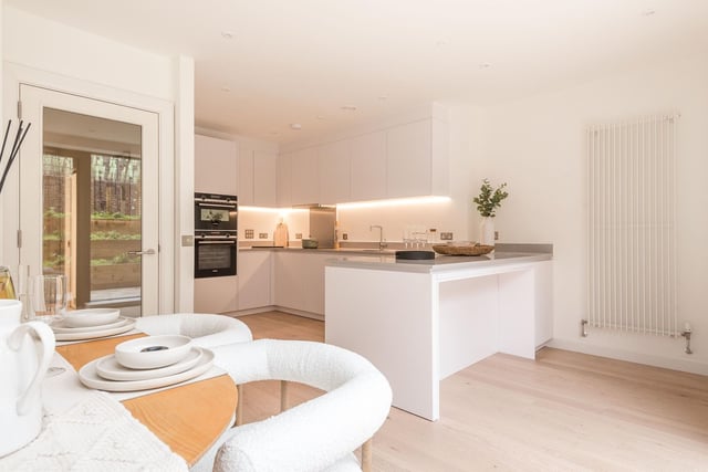 West Craig's showhome has a spacious designer kitchen and dining area