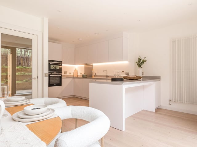 West Craig's showhome has a spacious designer kitchen and dining area