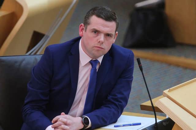 Scottish Conservative leader Douglas Ross warned Ms Sturgeon not to perform a “screeching u-turn” on its manifesto pledge.