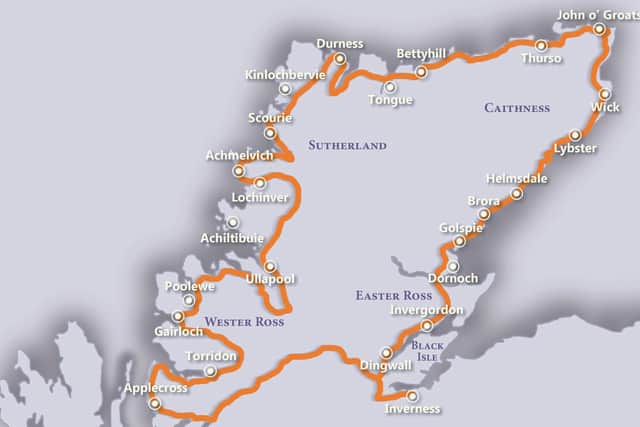 The North Coast 500 route was created using existing roads in 2015. Picture: NC500 Ltd