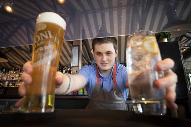 From April 26 pubs, restaurants and cafes in Scotland will be allowed to operate indoors until 8pm (without serving alcohol) and outdoors until 10pm serving alcohol.