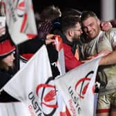 Uncapped Ulster prop Eric O’Sullivan has been named among the replacements and could make his international debut against Scotland. Picture: Alex Davidson/Getty Images