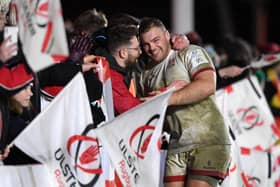 Uncapped Ulster prop Eric O’Sullivan has been named among the replacements and could make his international debut against Scotland. Picture: Alex Davidson/Getty Images