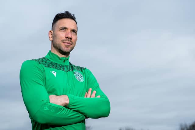 Ofir Marciano has not yet returned from international duty, leaving Hibs manager Jack Ross with a selection conundrum ahead of Monday's Scottish Cup tie. Photo by Ross Parker / SNS Group