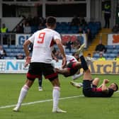 Aberdeen's Luis Lopes scores a fine goal to put the Dons ahead at Ross County.