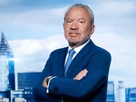 Lord Sugar has said "you're hired" 16 times in his television career on The Apprentice.