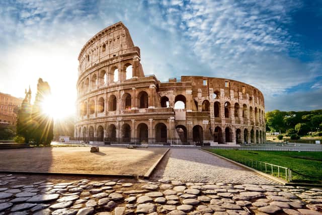 The Colosseum in Rome. Picture: PA Photo/Alamy