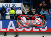 Rangers fans protest against managing director Stewart Robertson and director of football Ross Wilson during a recent match against Kilmarnock at Ibrox. (Photo by Craig Williamson / SNS Group)