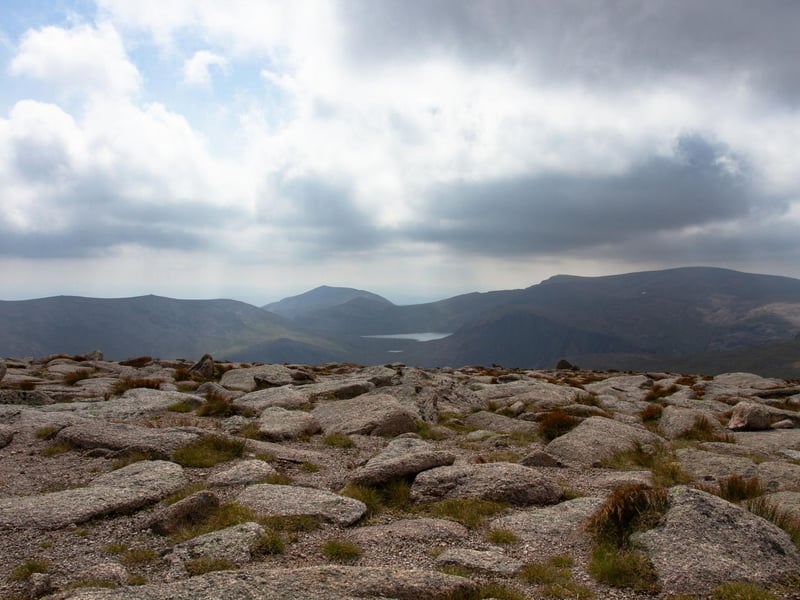 Surrounded by the grandeur of the Cairngorms National Park, the summit of Cairn Gorm may be high at 4,084 feet, but you get a sneaky head start as the car park is pretty high up itself.