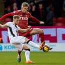 Angus MacDonald has been a key player for Aberdeen since joining in the summer.  (Photo by Ross Parker / SNS Group)